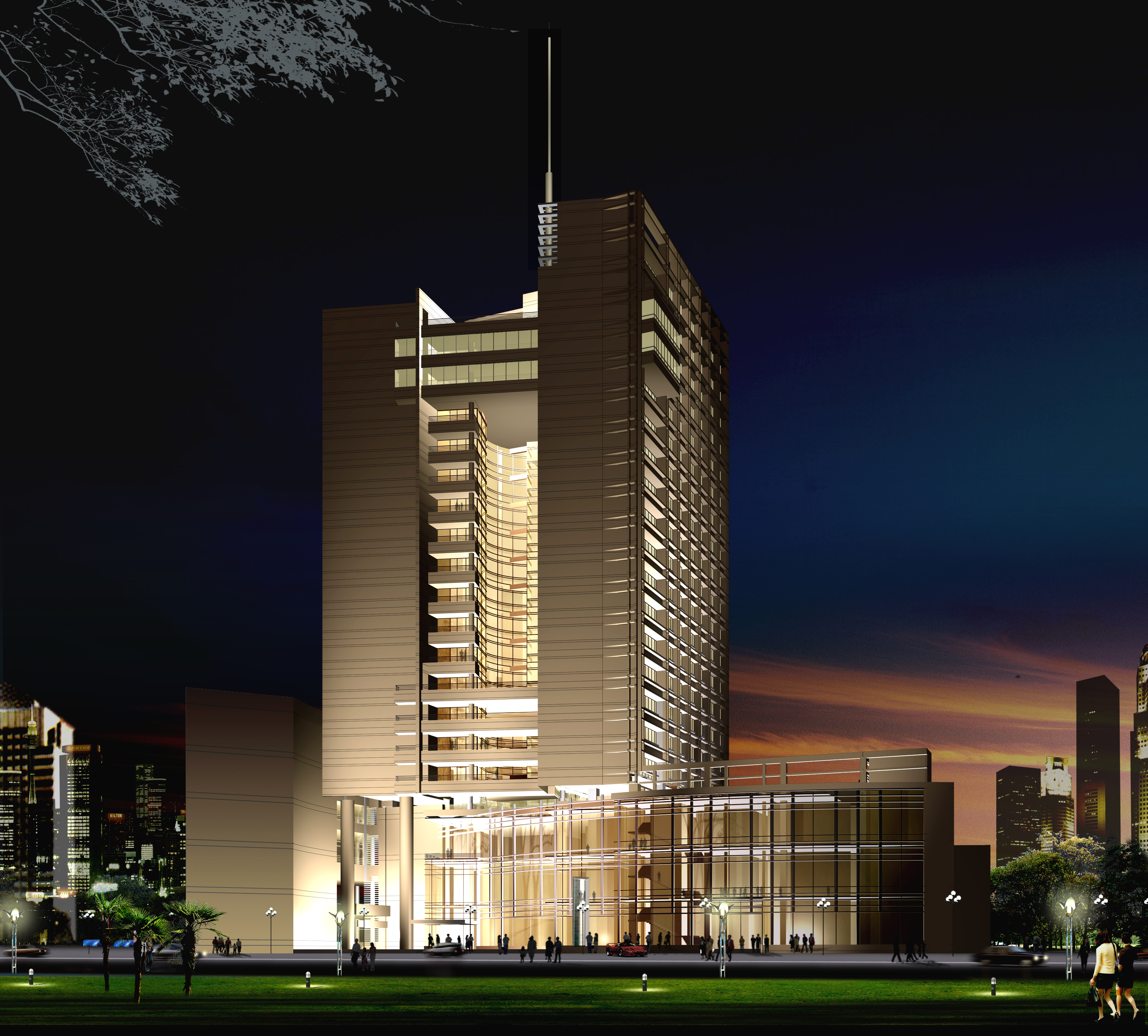 南京地铁培训中心CAD建筑施工图纸